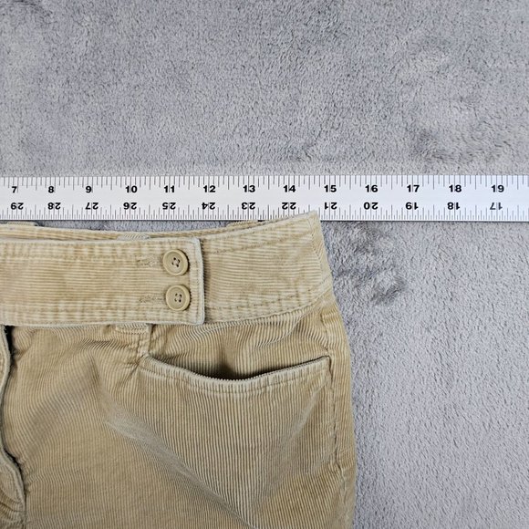 Talbots Pants Women's 8 Beige Corduroy Stretch Casual Office‎ Wear Comfort - Picture 6 of 11